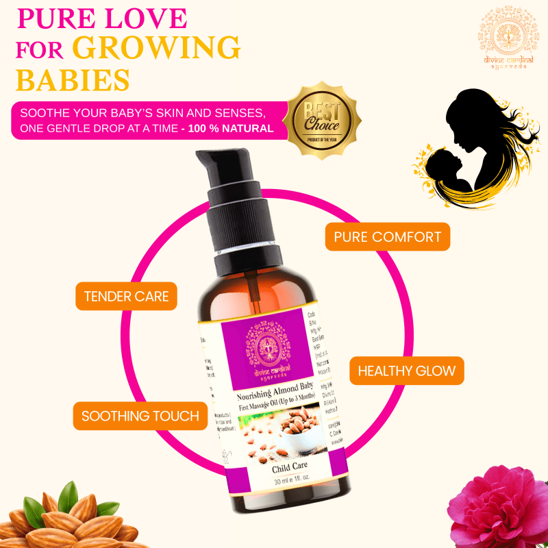 Nourishing Almond Baby Massage Oil