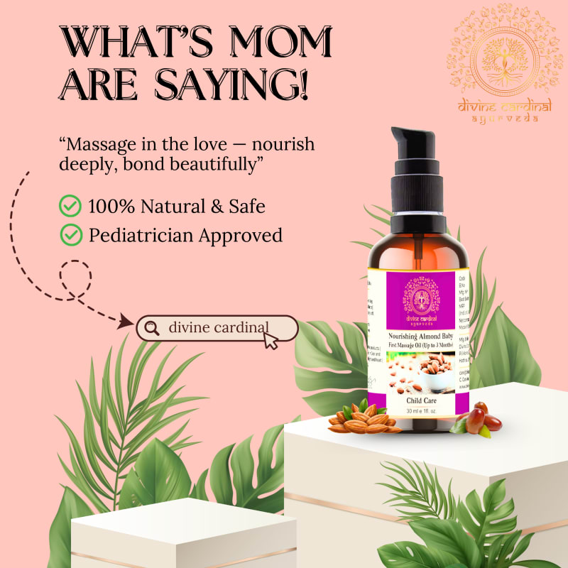 Nourishing Almond Baby Massage Oil