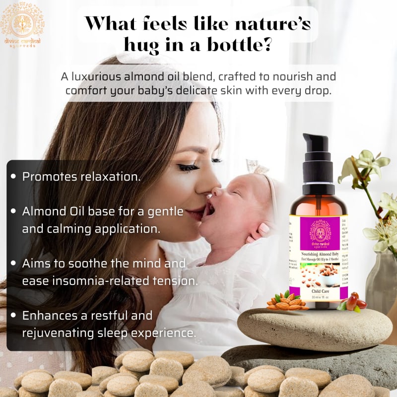 Nourishing Almond Baby Massage Oil