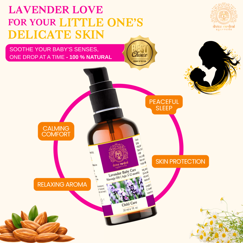 Lavender Baby Care Massage Oil