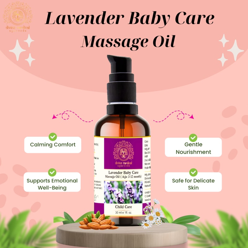 Lavender Baby Care Massage Oil