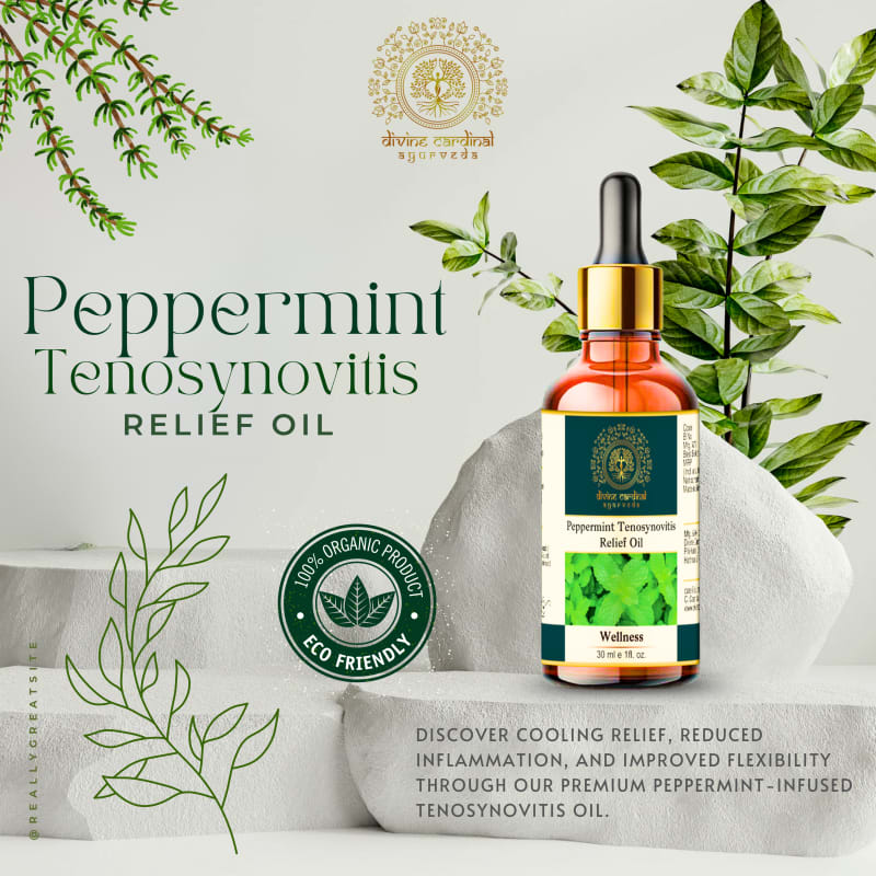 Peppermint Tenosynovitis Relief Oil