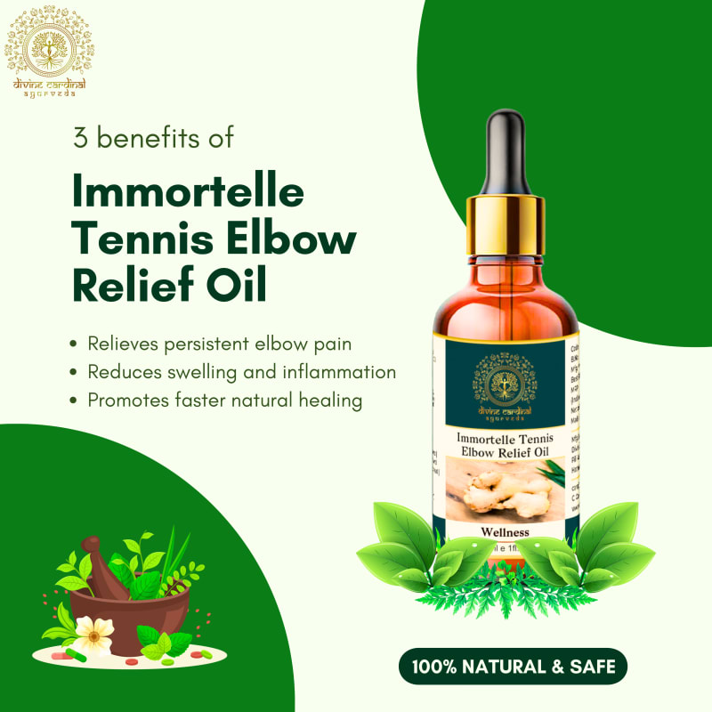 Immortelle Tennis Elbow Relief Oil