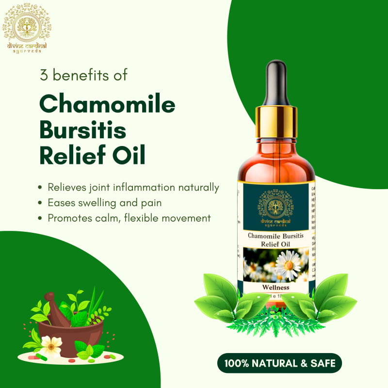 Chamomile Bursitis Relief Oil