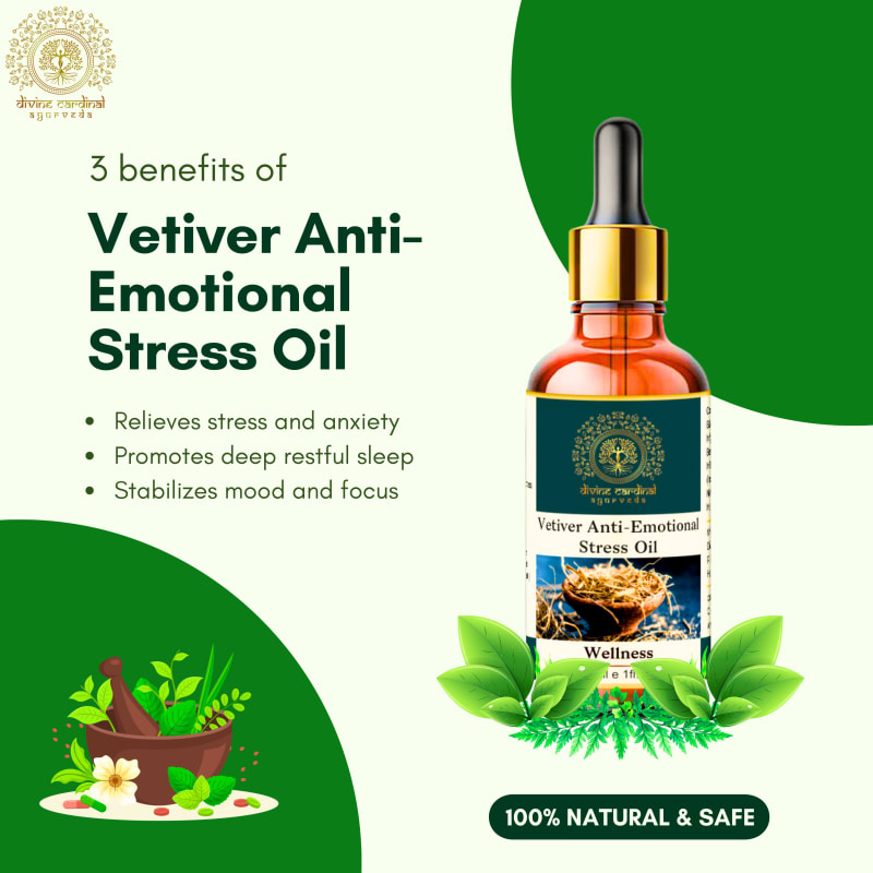 Vetiver Anti-Emotional Stress Oil