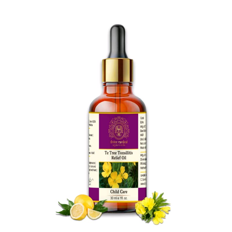 Tea Tree Tonsillitis Relief Oil