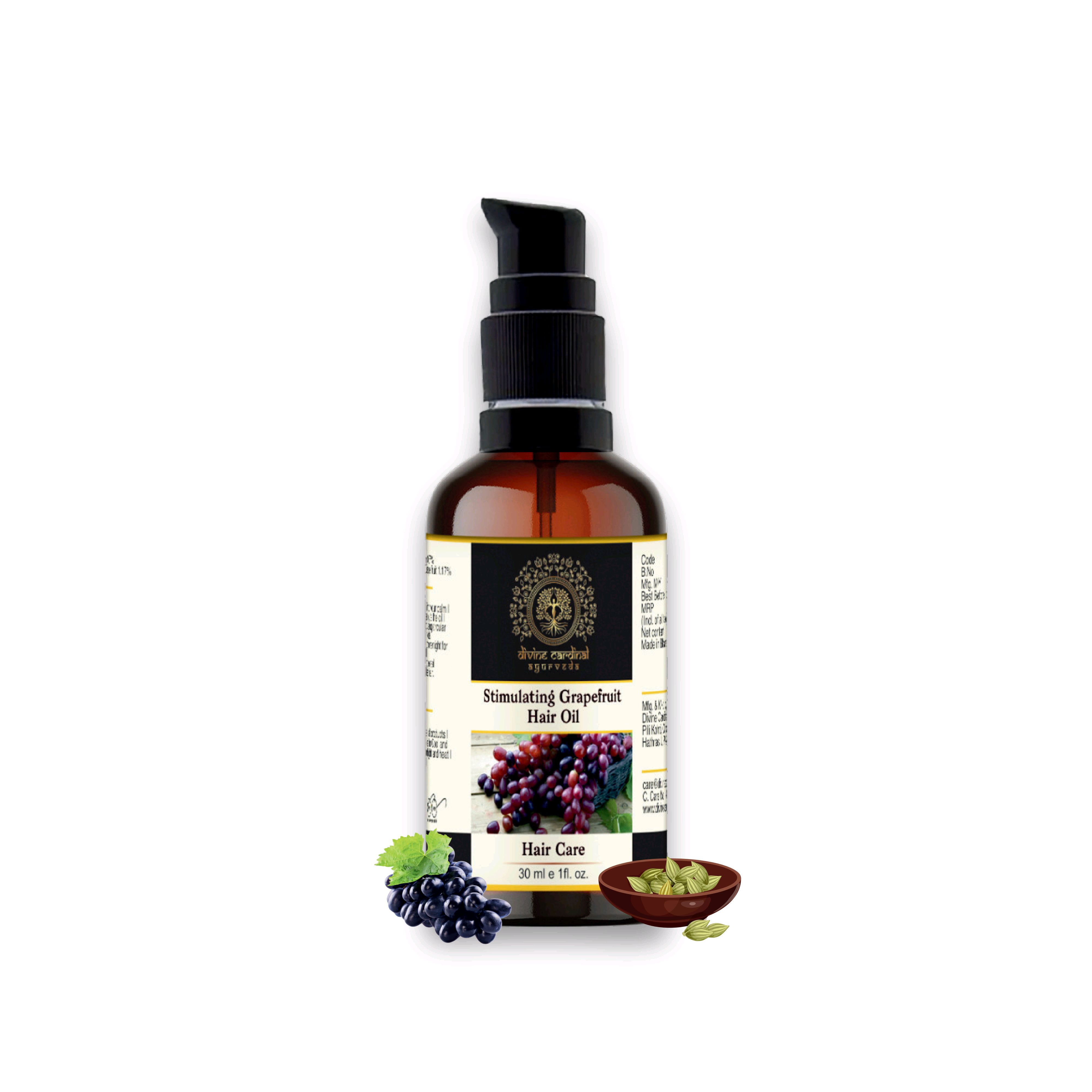 Stimulating Grapefruit Hair Oil