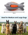 Squeaky Shark Dog Toy, Durable Interactive Chew Toy for Medium & Large Breeds thumbnail 8
