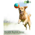 Geo-Grip Dog Ball Toy, Durable Interactive Chew Toy for Medium & Large Dogs thumbnail 6