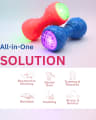Glow-in-the-Dark Dumbbell Dog Toy, Durable Interactive Chew Toy for Medium & Large Dogs thumbnail 5