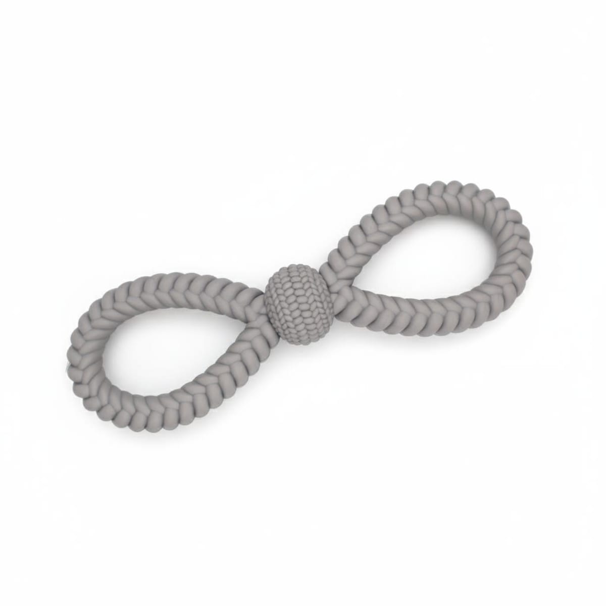 Infinity Loop Dog Chew Toy, Dental Cleaning Interactive Toy for Small, Medium & Large Dogs