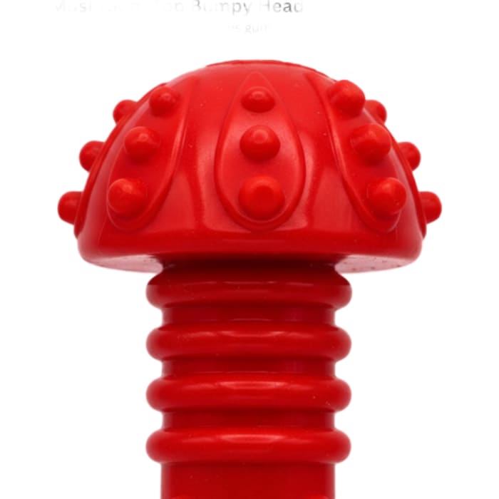 Mushroom Treat Dispensing Dog Toy, Interactive Chew & Feeder Toy for Small, Medium & Large Dogs view 6