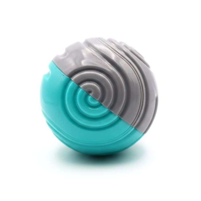 Spiral Pattern Dog Ball Toy, Durable Interactive Chew Toy for Small Dogs view 1