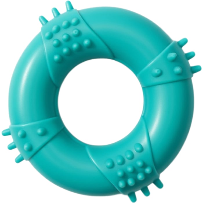 Doughnut Dog Toy, Chew Toy for Small, Medium & Large Dogs, Interactive Puppy Toy view 1
