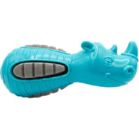 Squeaky Rhino Dog Toy, Durable Interactive Chew Toy for Medium & Large Breeds