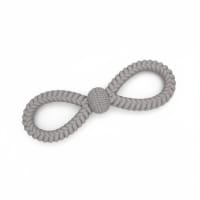 Infinity Loop Dog Chew Toy, Dental Cleaning Interactive Toy for Small, Medium & Large Dogs