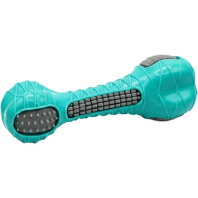 Checkered Squeaky Chew Bone Toy for Dog