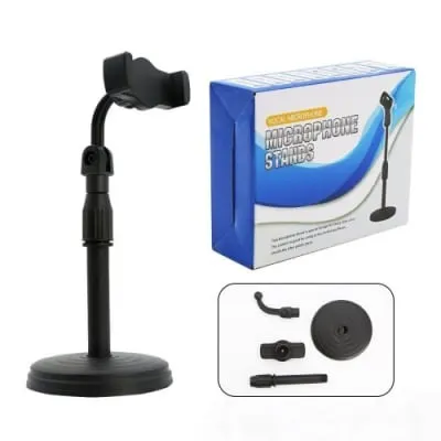 Vocal Microphone Stands For Smart Phones And Mics - 3 Pieces