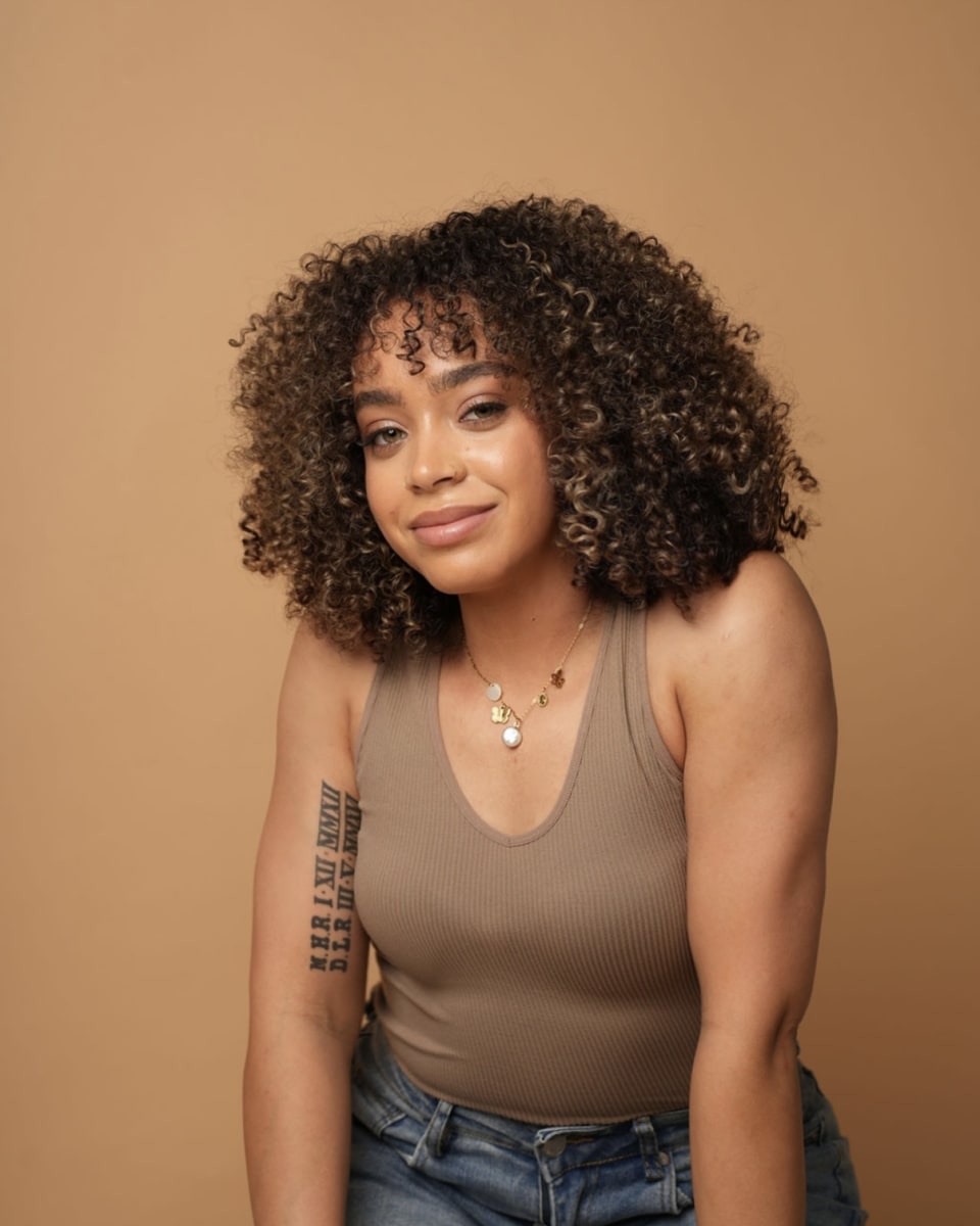 SMOOTHED client with defined type 3 to 4 curls