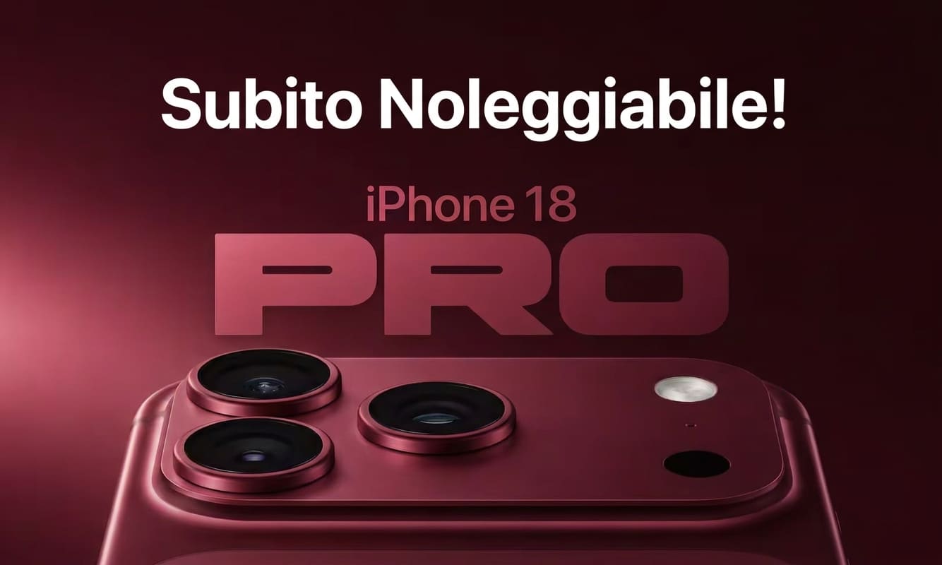Nuovo iPhone 18 Pro - Noleggio Operativo