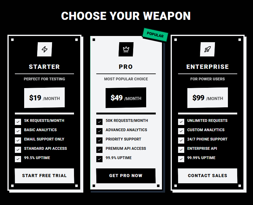 Brutal Pricing preview