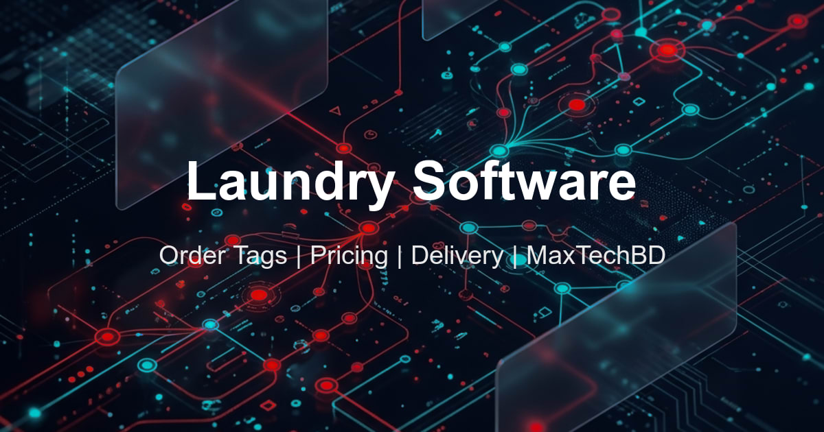 Laundry Management Software