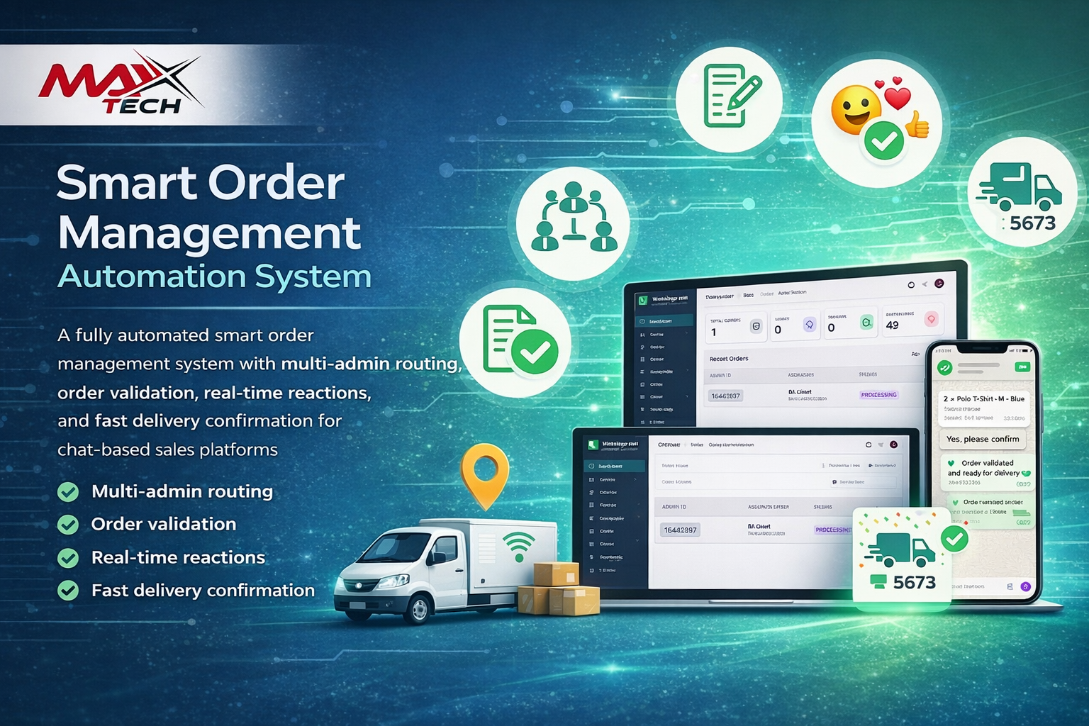 Smart Order Management Automation System