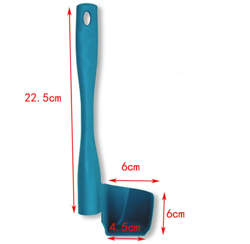 Rotating blender spatula and food scraper