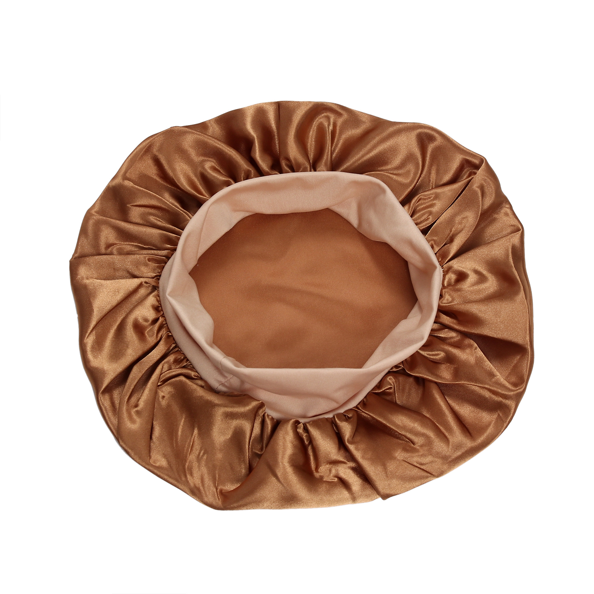 Silky satin sleeping bonnet for hair protection
