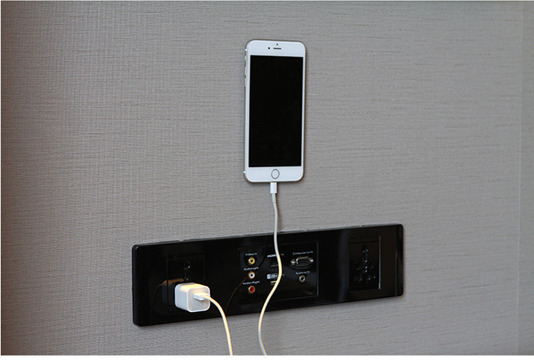 Reusable nano gel sticky pads holding phone