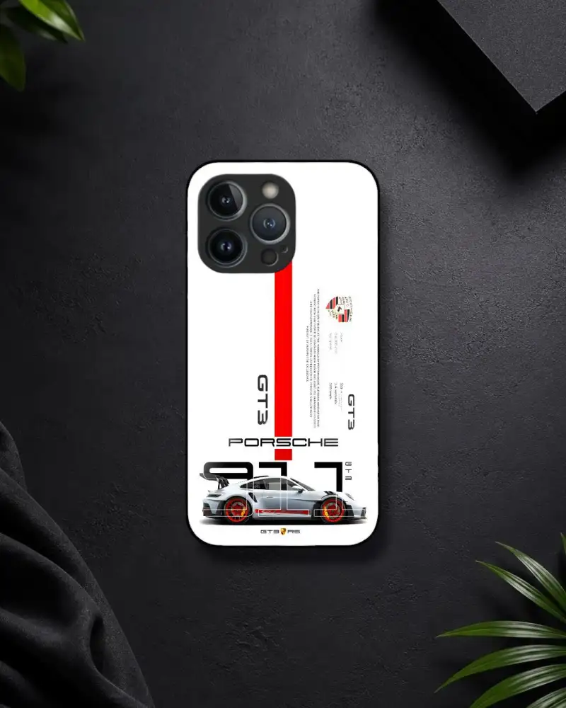 car theme glass case