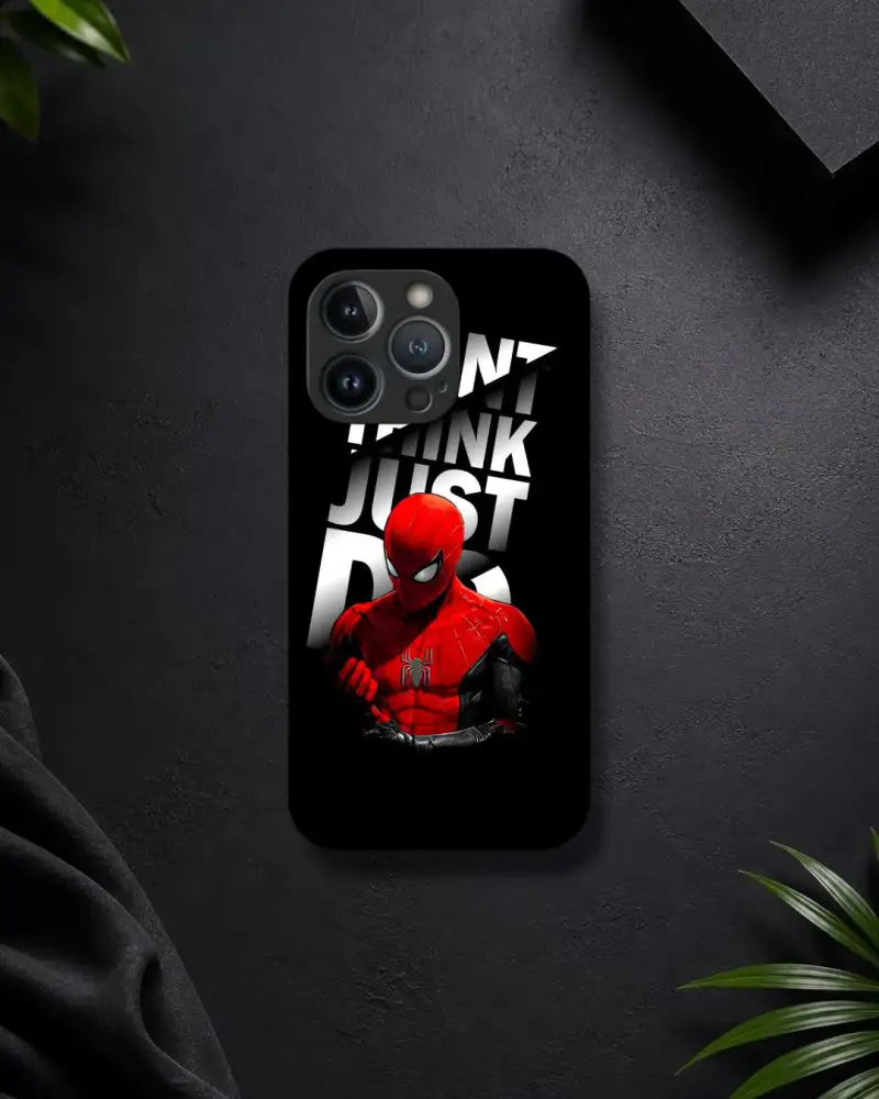 SPIDERMAN GLASS CASE