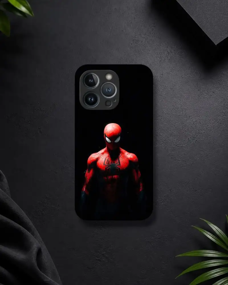 SPIDERMAN GLASS CASE
