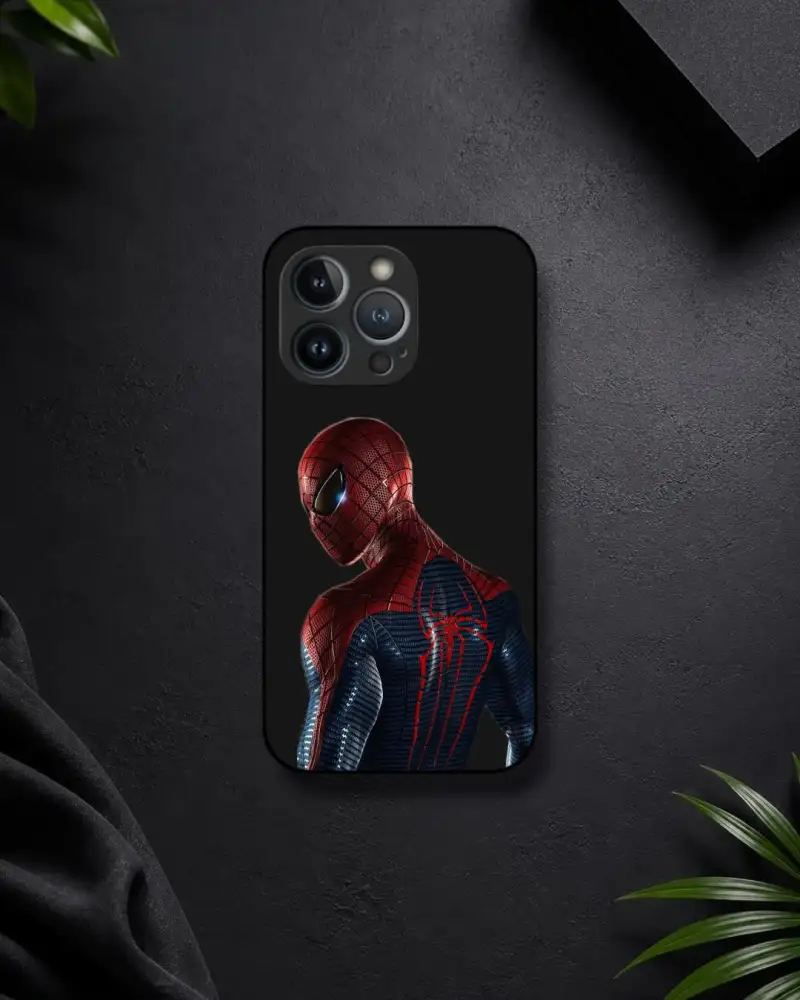 SPIDERMAN GLASS CASE