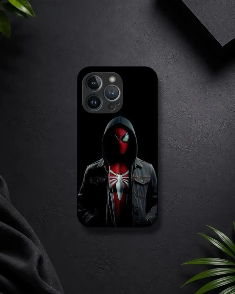 SPIDERMAN GLASS CASE