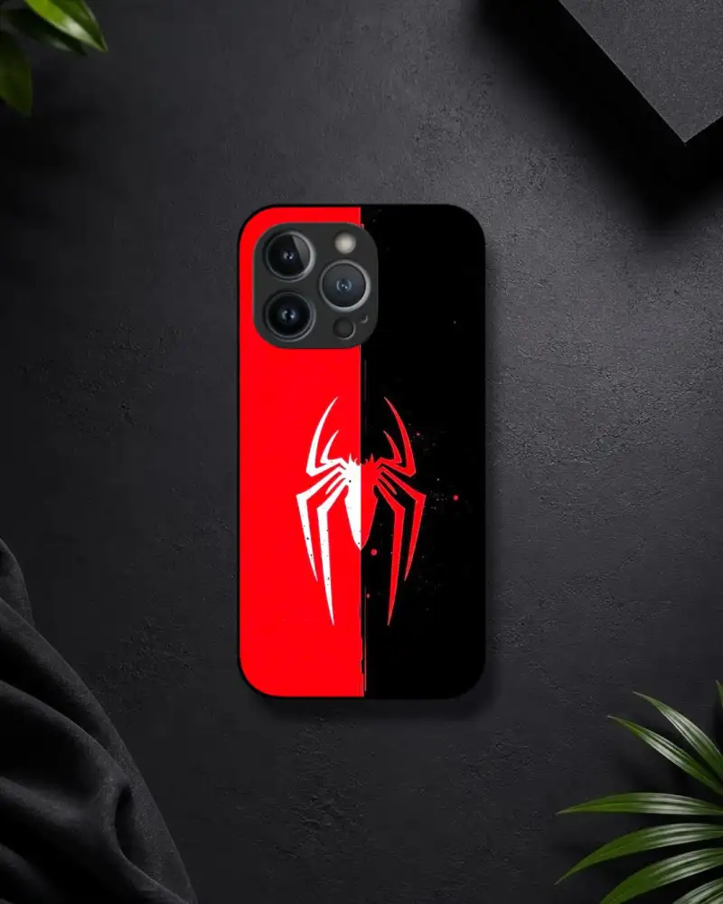 SPIDERMAN GLASS CASE