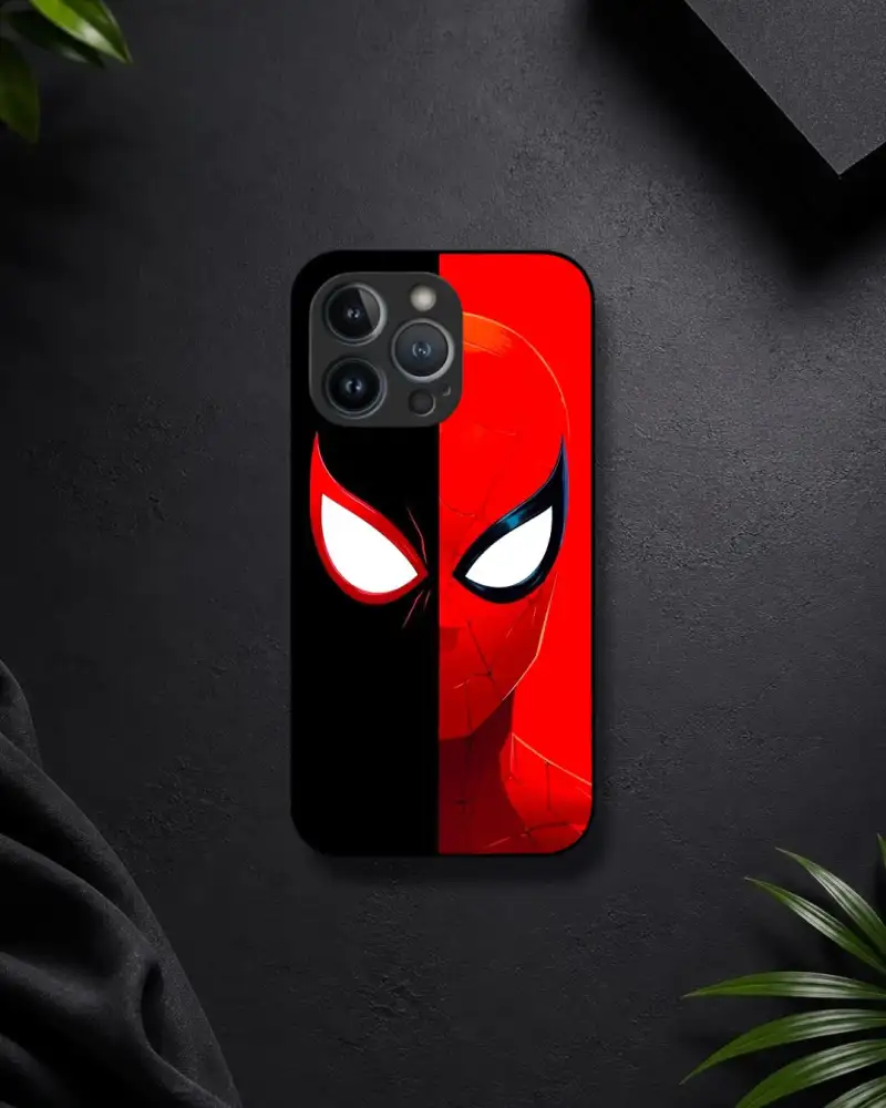 SPIDERMAN GLASS CASE