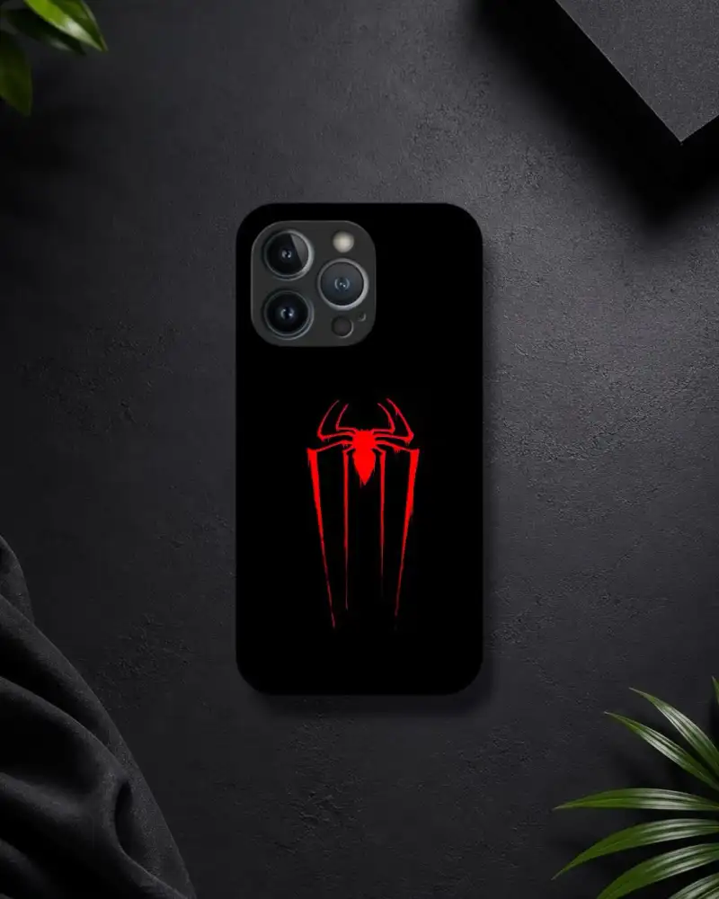 SPIDERMAN GLASS CASE