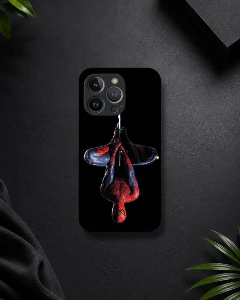 SPIDERMAN GLASS CASE