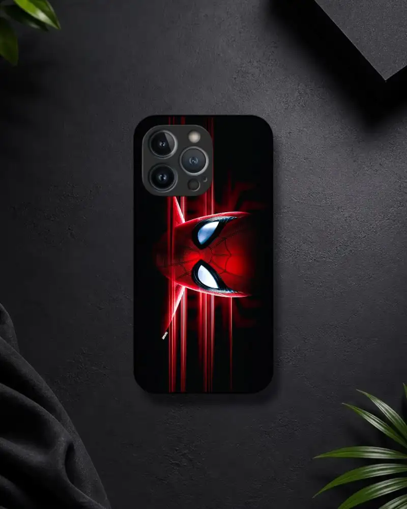 SPIDERMAN GLASS CASE