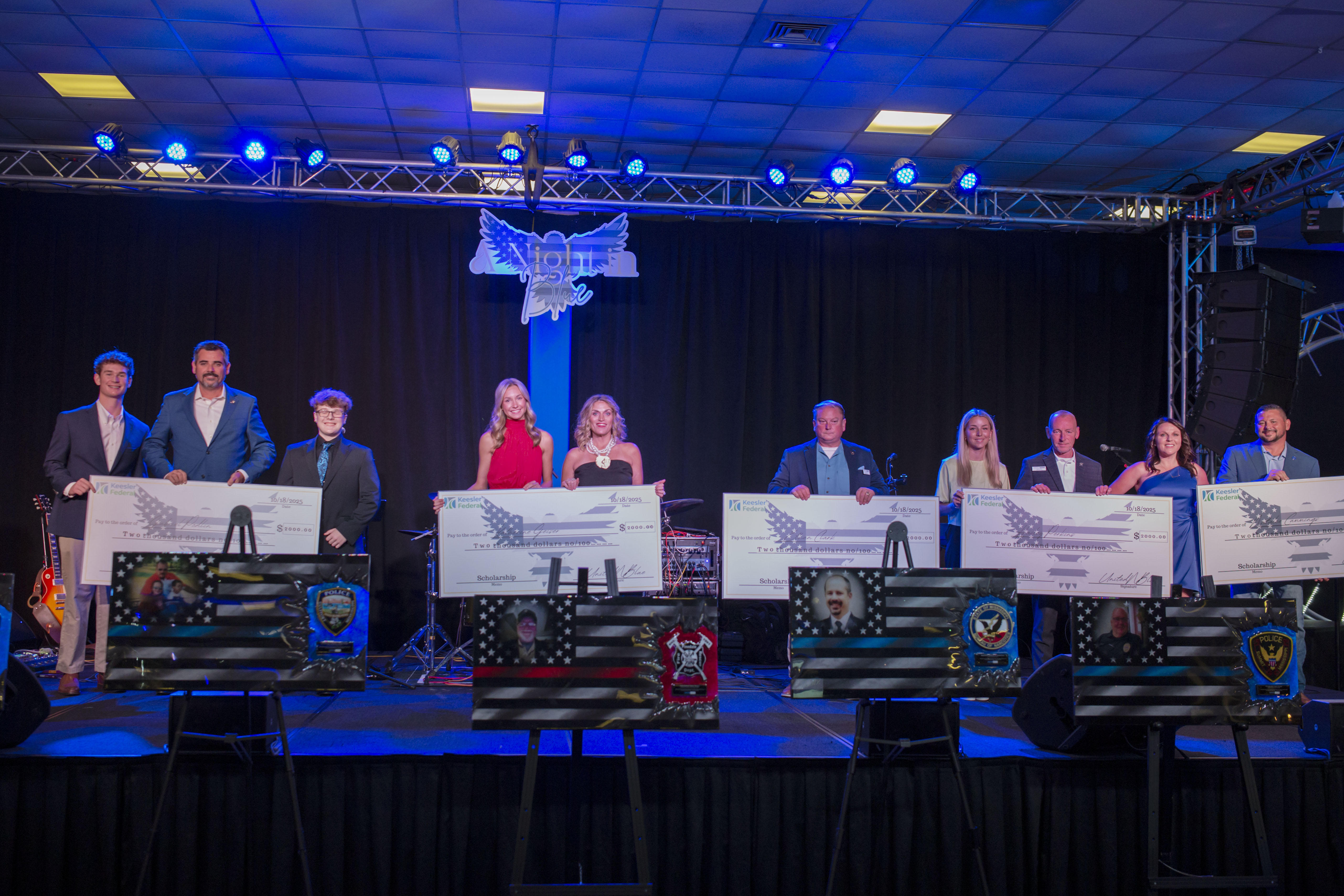 United N Blue scholarship presentation