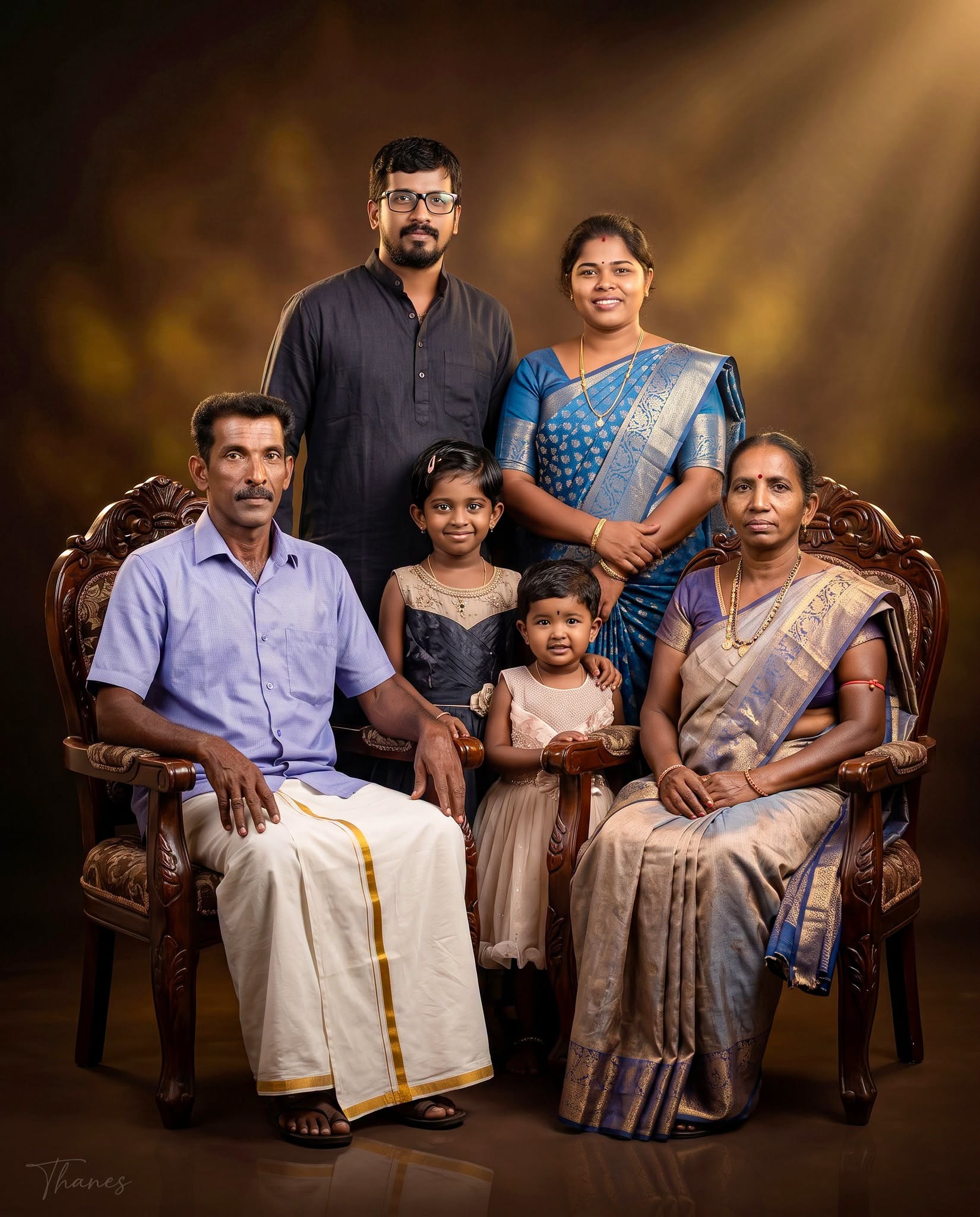 Royal Generations Premium Family Portrait