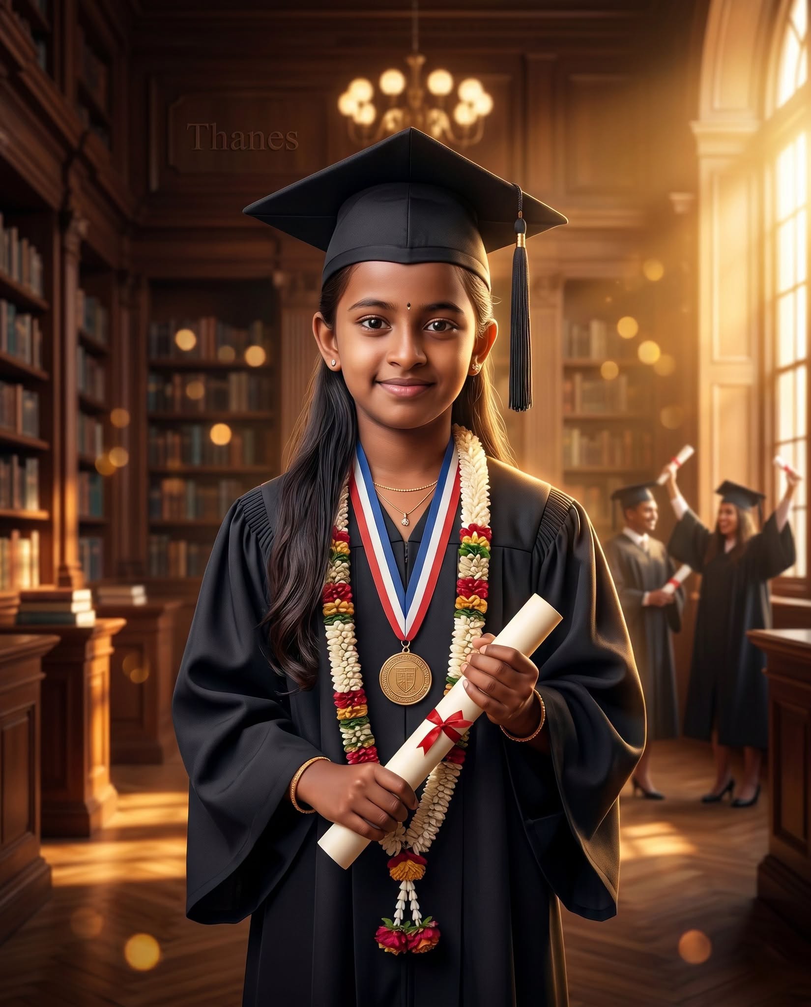 Little Graduate – Premium Graduation Portrait