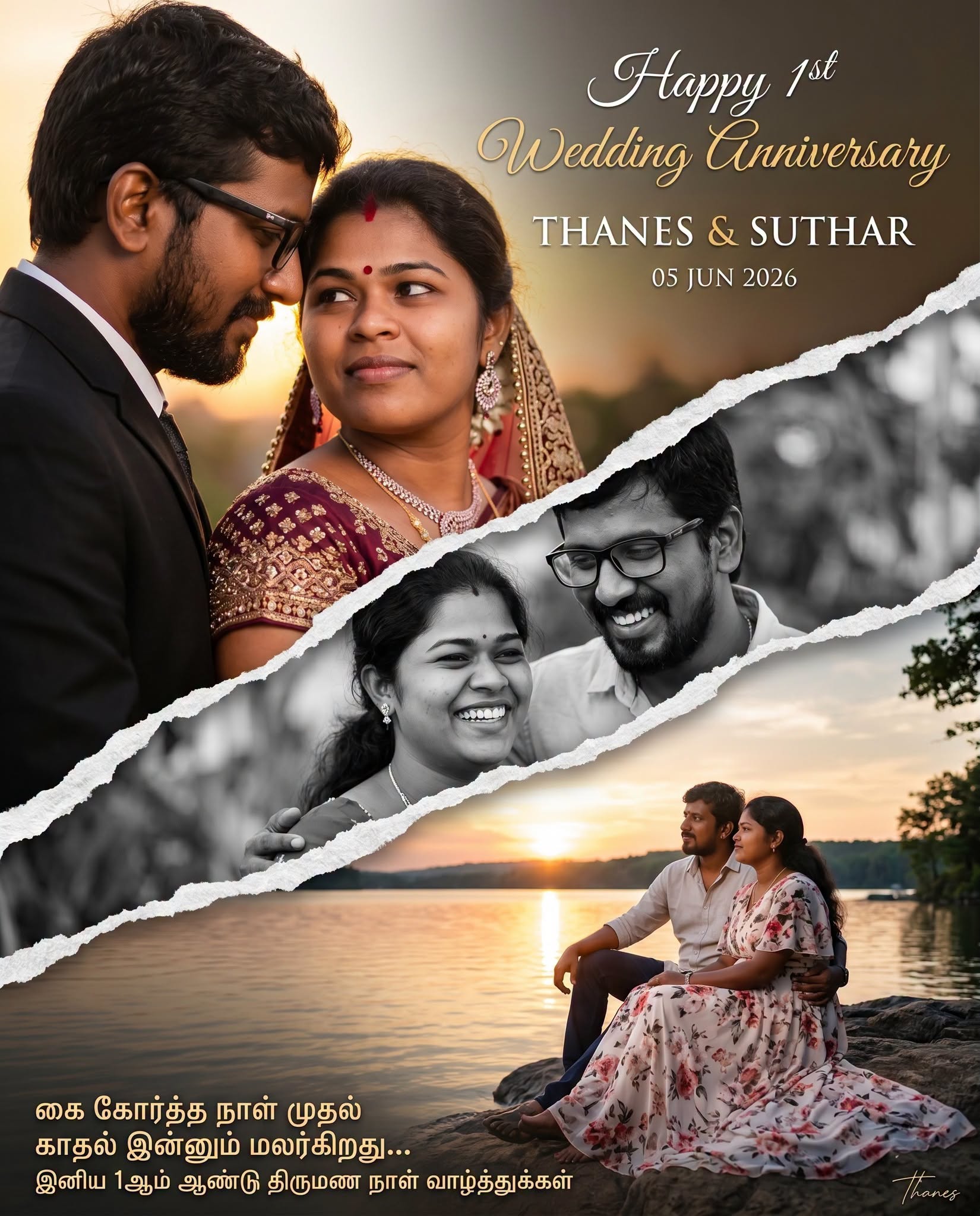 Happy 1st Wedding Anniversary