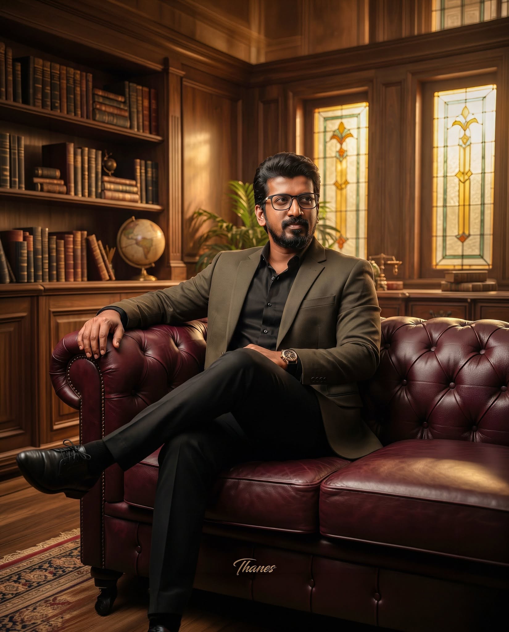 Luxury Executive Office Portrait