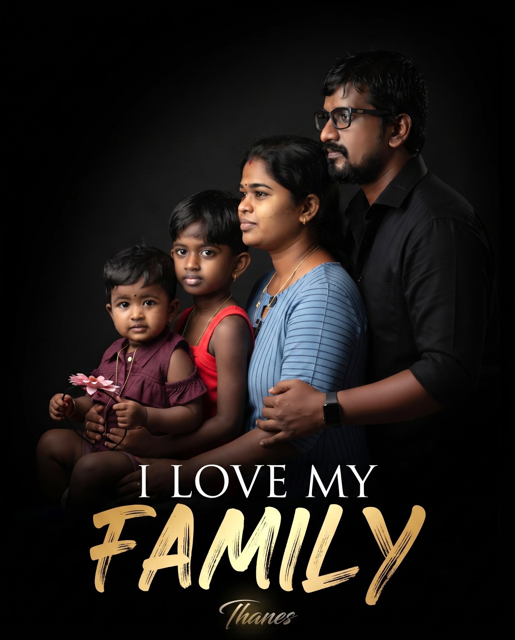 Premium Family Studio Portrait