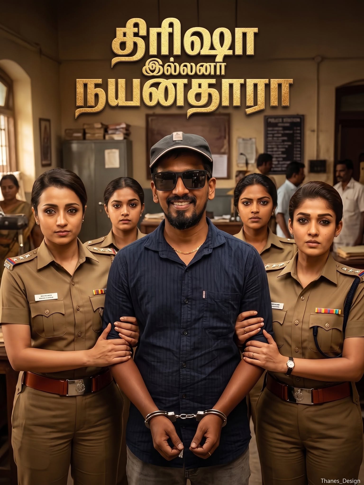 Premium Tamil Mass Cinematic Poster