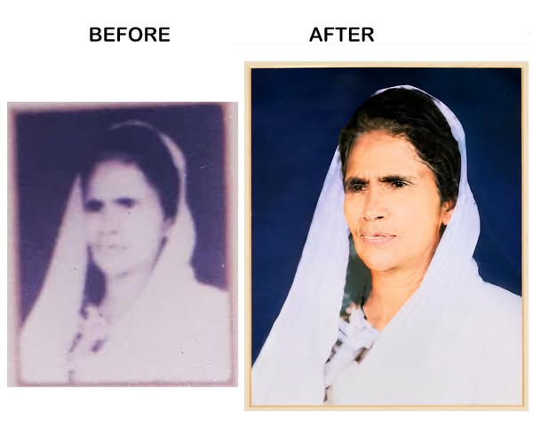 Ultra Realistic Old Photo Restoration Prompt | Exact Face Preservation