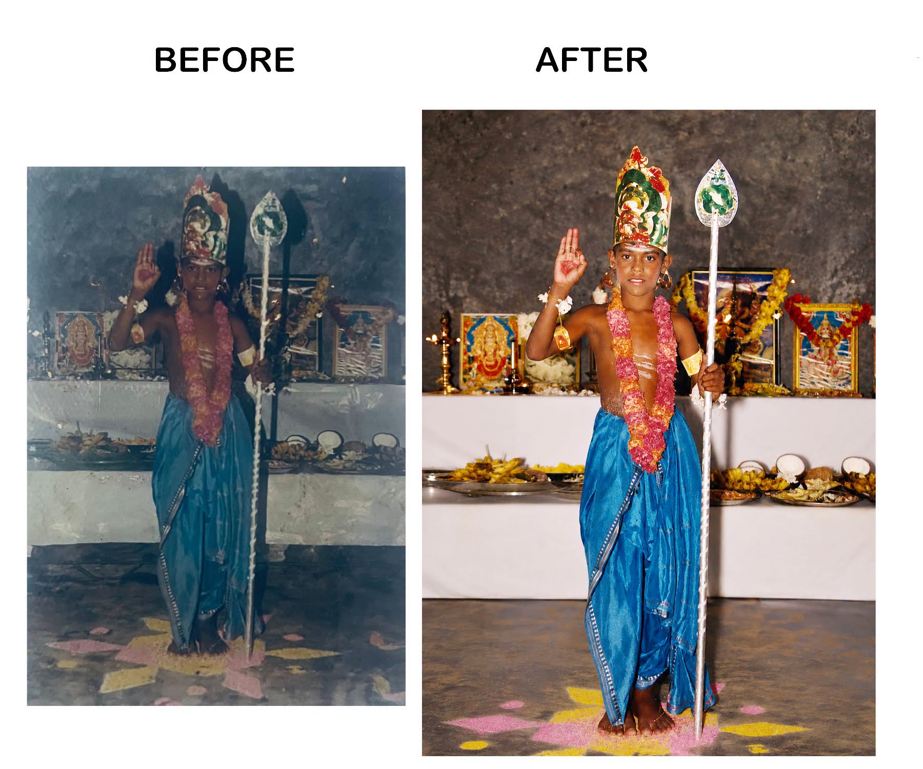 Ultra-Realistic Vintage Portrait Restoration