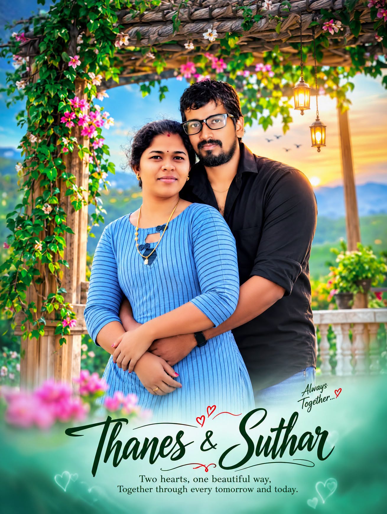Romantic Couple Poster